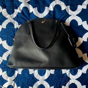 Black Coach Zip Tote Purse